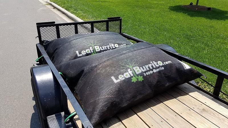 Leaf Burrito® - The Year Round Yard Bag - Custom Industrial-Grade Mesh  product with zippers for collecting, transporting and removal of leaves,  yard debris and dozens of other landscaping tasks and uses!